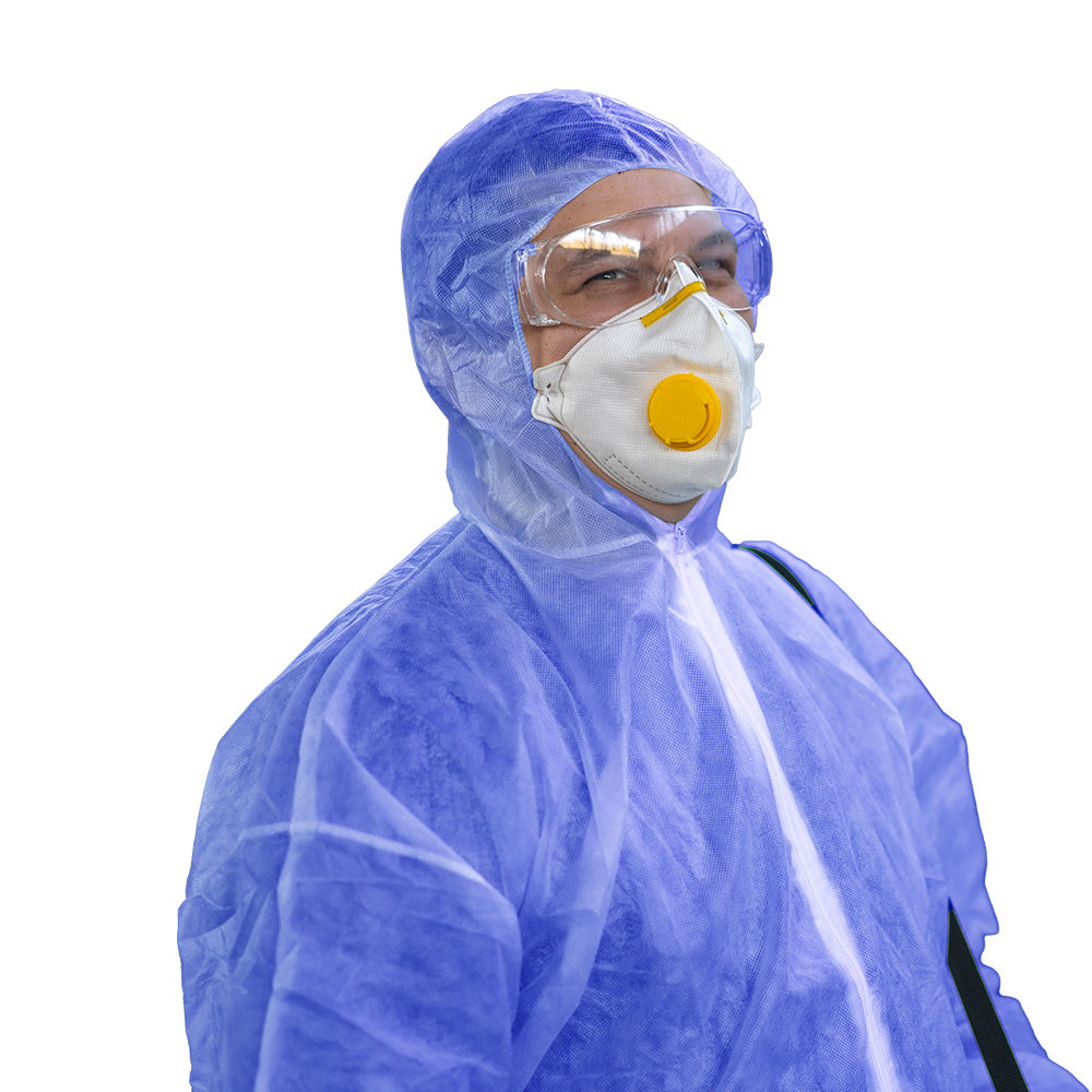 PP Schutzoverall königsblau 40g/m² von NITRAS