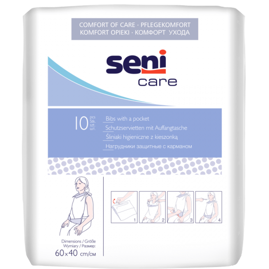 Schutzservietten 100 Stück von Seni Care