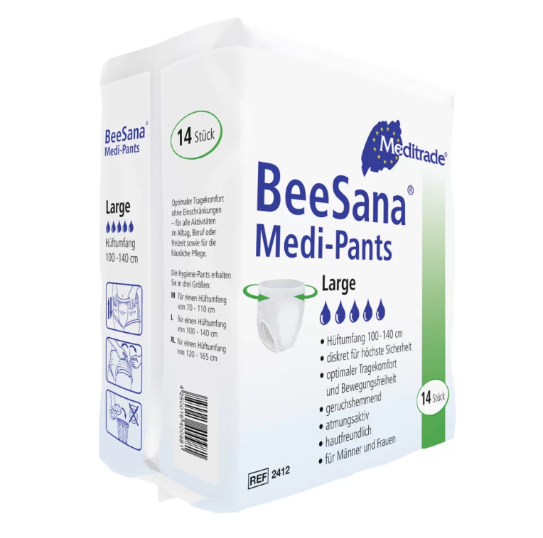 Medi-Pants Inkontinenzslip offene Windel