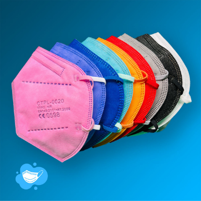 Farbige FFP2-Masken (bunt)