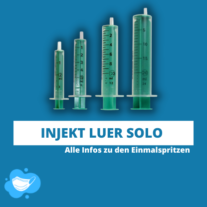Inkjet Luer Solo Einmalspritzen