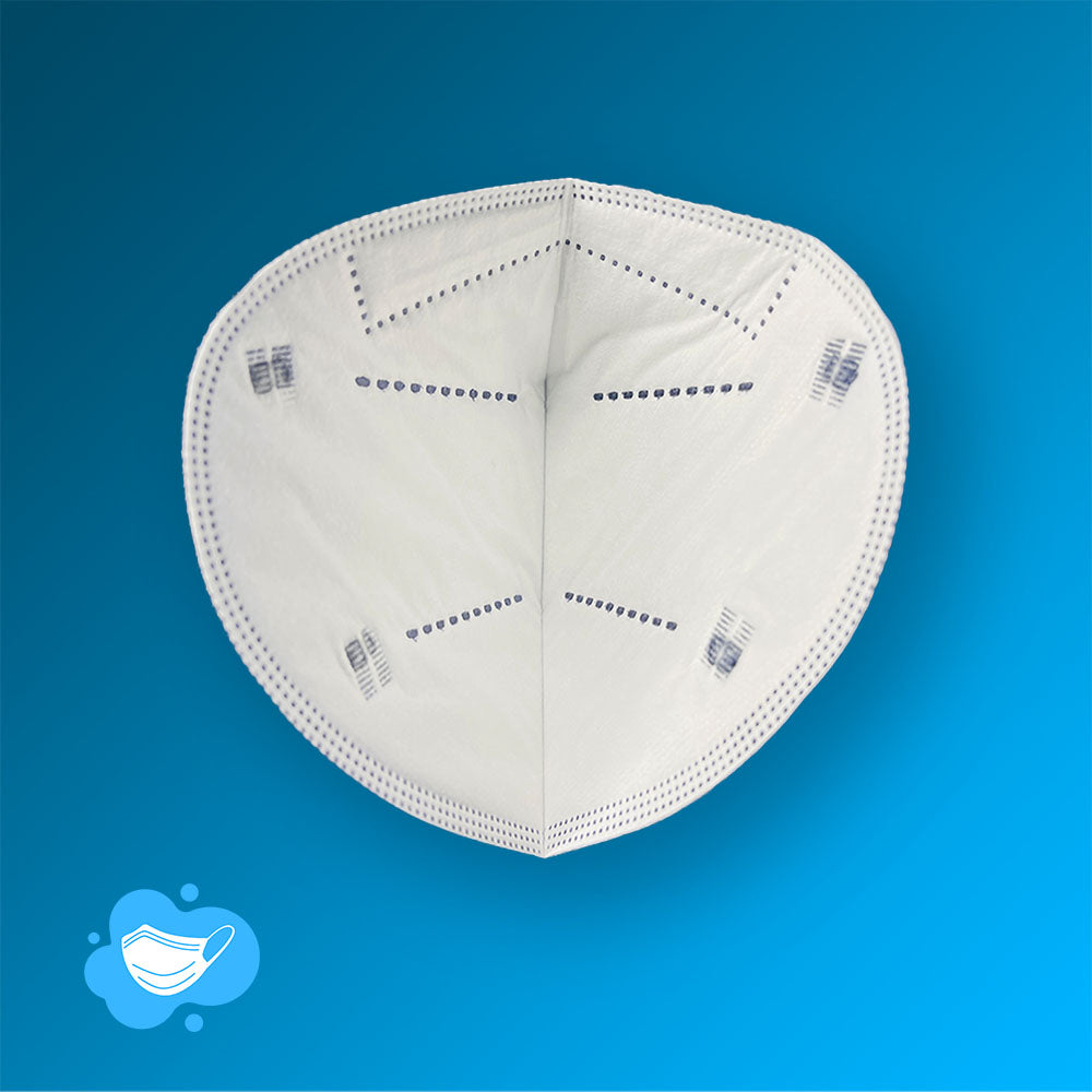 FFP2 Maske In Marine Blau von HealthMask / ohne Ventil (CE2834)