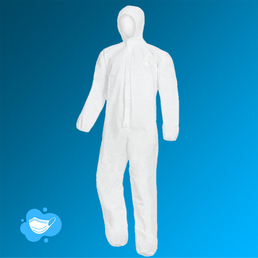 Schutzoverall in weiß Typ 5 und 6 von NITRAS - PSA Kat. 3