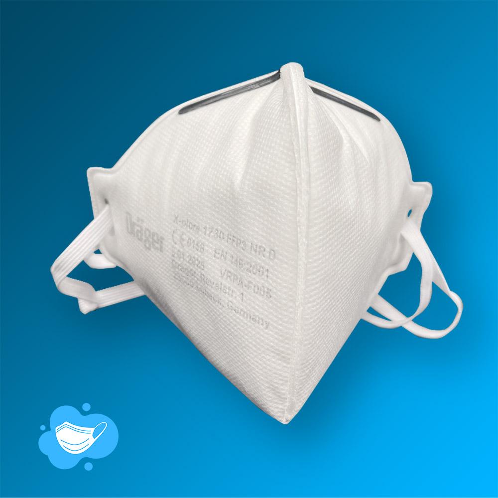 FFP3 Maske von Dräger X-Plore 1730 ohne Ventil (CE0158)