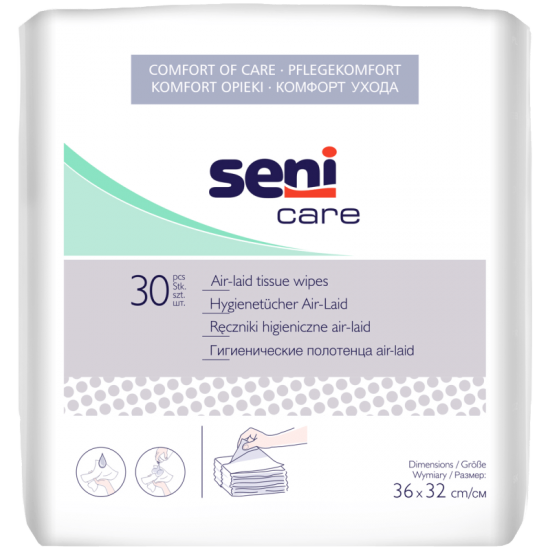 Hygienetücher Air-Laid 30 Stück von Seni Care