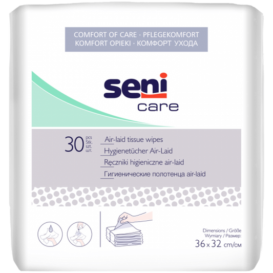 Hygienetücher Air-Laid 30 Stück von Seni Care