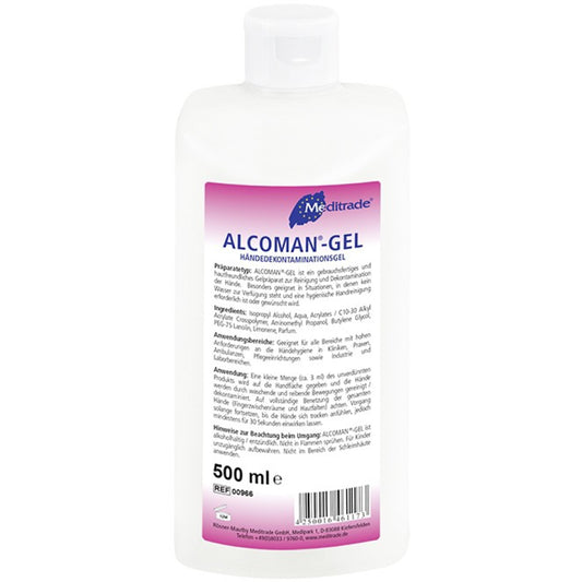 Alcoman Gel Händedesinfektion