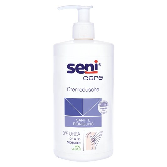 Cremedusche mit 3% Urea von Seni Care