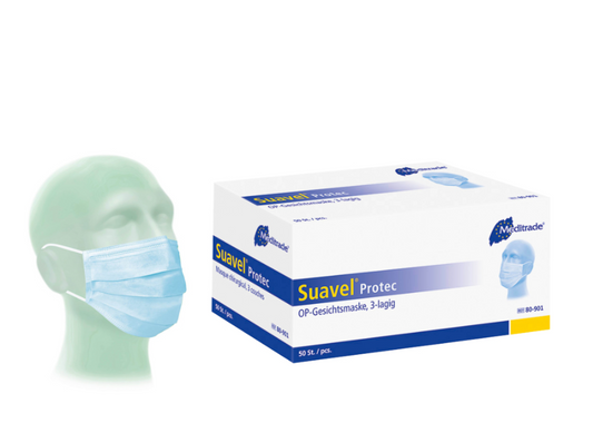 OP-Einwegmaske Suavel von Meditrade - 50 Stück
