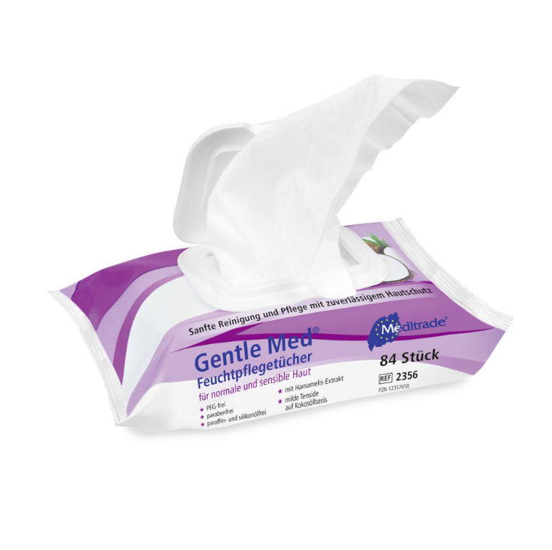 Gentle Med Feuchtpflegetücher