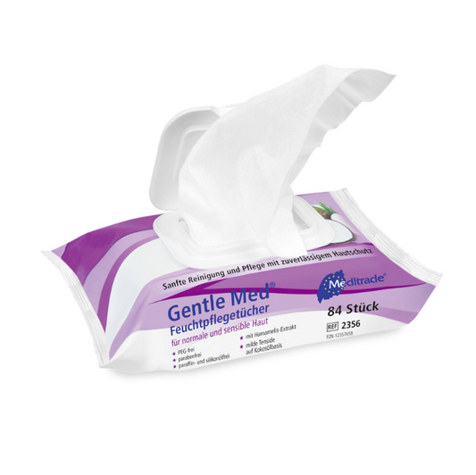 Gentle Med Feuchtpflegetücher