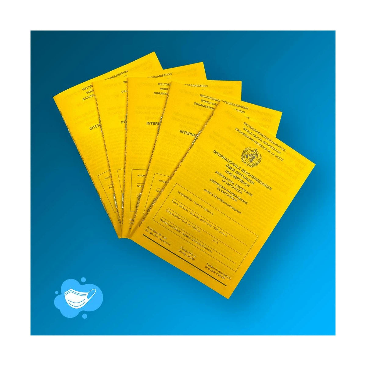 Internationaler Impfpass - Neuauflage 2021 inkl. Corona-Impfung