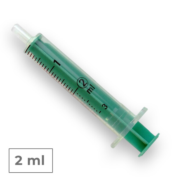 Injekt 2-teilige Spritze von B.Braun mit Luer-Ansatz - 1 Stück 2ml 100