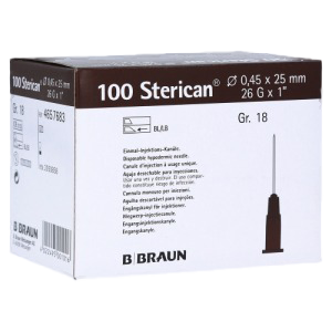 Sterican Einmal Injektionskanüle von B.Braun  Gr. 18...