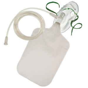 Sauerstoffmaske für Kinder mit Reservoir und Ventil