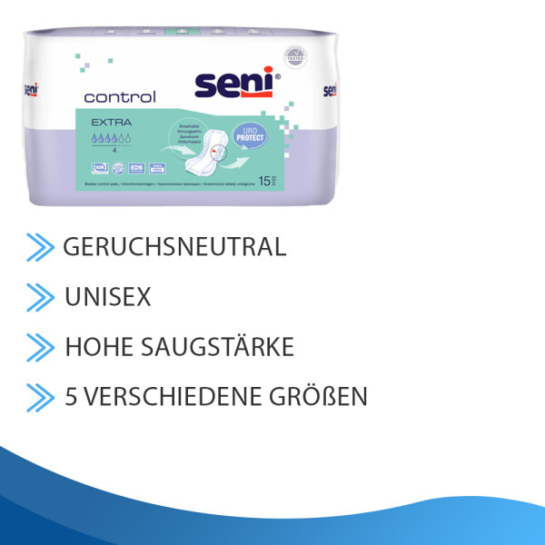 Seni Control Inkontinenzeinlage für Männer und Frauen