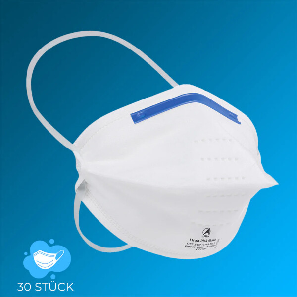 DACH High-Risk-Maske, FFP3 NR D Typ IIR 360