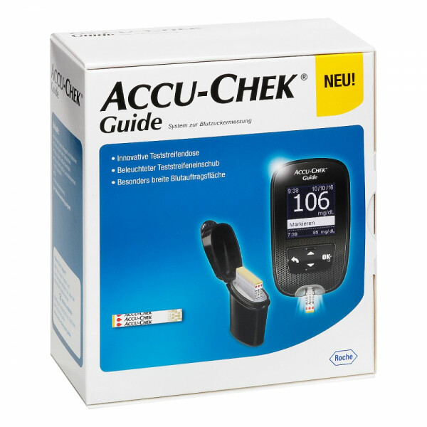 Accu Chek Guide Blutzuckermessgerät Set