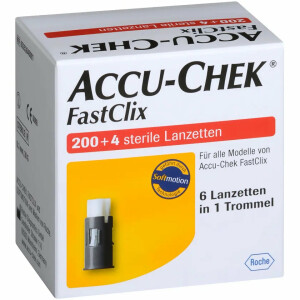 Accu Chek FastClix Lanzetten 204 St&uuml;ck