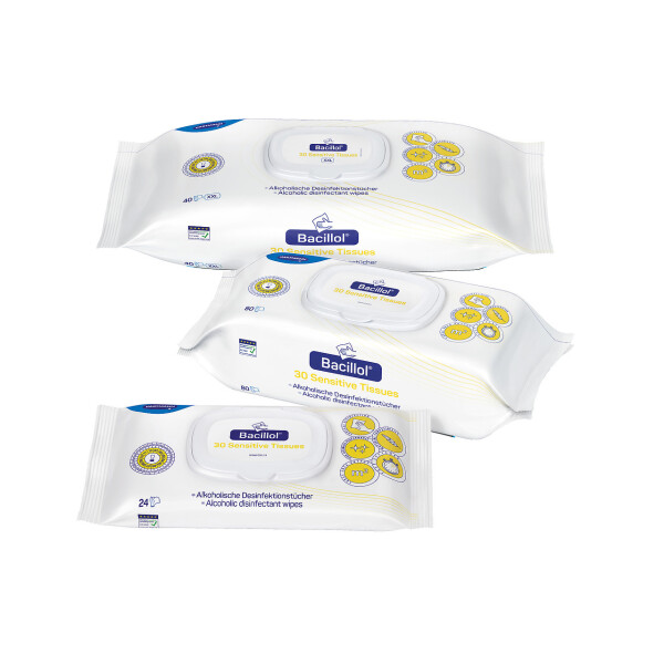 Bode Bacillol® 30 Sensitive Tissues- Flächendesinfektionstücher
