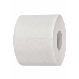 Toilettenpapier 3-lagig, 250 Blatt aus Zellulose - 72 Rollen