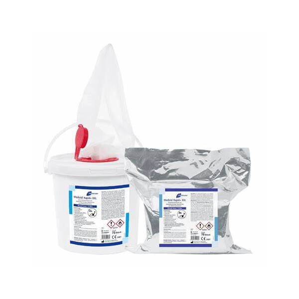 Medizid Rapid+ Desinfektionstücher Dose 150 Stück