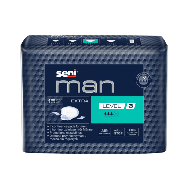 Seni Man atmungsaktive Inkontinenzeinlagen für Männer