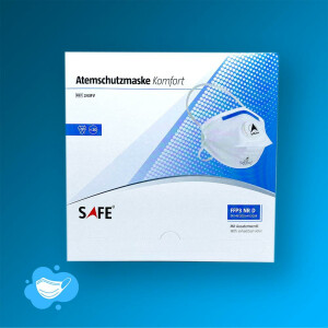 FFP3 Atemschutzmaske Comfort mit Ventil von DACH...